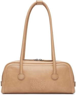 Marge Sherwood Soft Boston Ew Bag - Natural