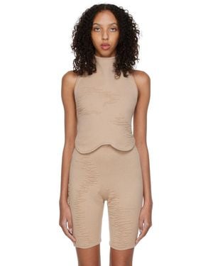 SELASI Ssense Exclusive Kbn Knitwear Edition Tank Top - Orange
