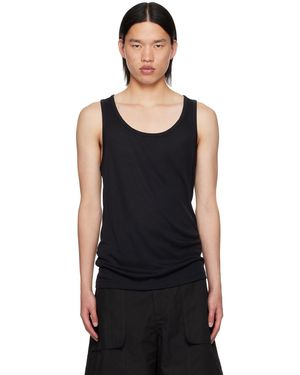 Studio Nicholson Brucio Tank Top - Black