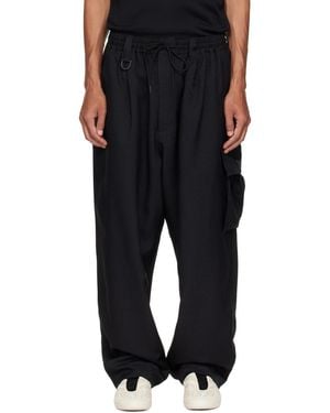 Y-3 Sport Uniform Cargo Trousers - Black