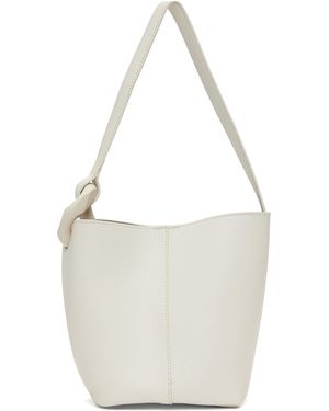 JW Anderson オフホワイト スモール Jwa Corner バケット トートバッグ