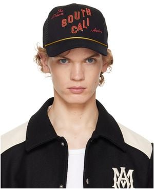 Amiri 'South Cali' Trucker Cap - Black