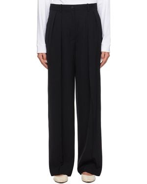 The Row Igor Trousers - Black