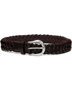 Studio Nicholson Plaited Belt - Black