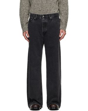 Hope Loose-Fit Criss Jeans - Black
