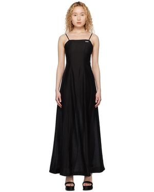 Han Kjobenhavn Square Neck Maxi Dress - Black