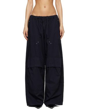 Alexander Wang Articulated Mid-Rise Cargo Pants - Black