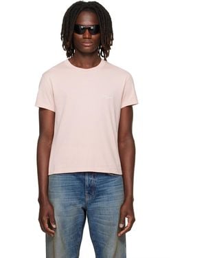Acne Studios Embroidered-Logo T-Shirt - Multicolour