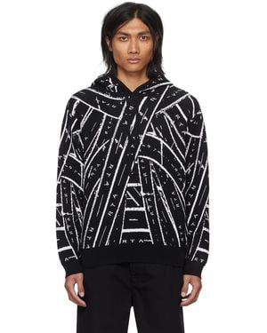 RTA Drawstring Hoodie - Black