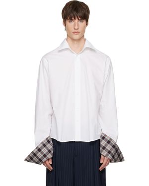 Abra Back Pocket Shirt - White