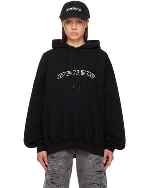 032c Hansel And Gretel Oversized Hoodie - Black