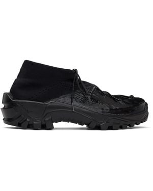 【関税込み】DEMON SSENSE限定 タン Cambriana スニーカー Black Cambriana Sneakers by DEMON on Sale
