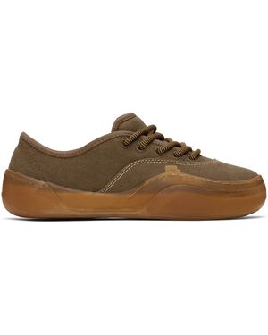 ERL Baskets Coupe Brunes - Noir