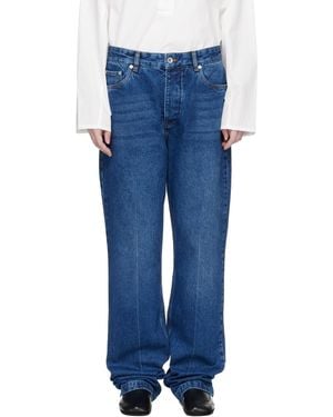 Studio Nicholson Barra Denim Jeans - Blue
