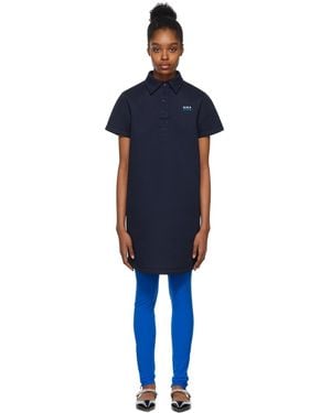 Nina Ricci Navy Polo Dress - Black