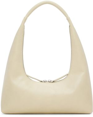 Marge Sherwood Off- Leather Shoulder Bag - Natural