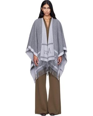 Max Mara Hildestole Scarf - Blue