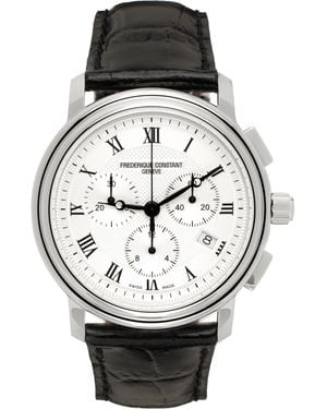 Frederique Constant Classics Quartz Chronograph Watch - Black