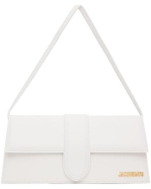 Jacquemus Les Classiquesコレクション ホワイト Le Bambino Long バッグ