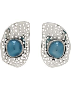 【Kiko Kostadinov】シルバー＆ブルー Liber ブレスレット Silver & Blue Liber Bracelet by Kiko Kostadinov on Sale