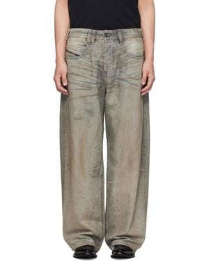 DIESEL Regular Waist 1997 D-Enim-M Relaxed Jeans - Brown