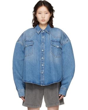Vetements Cowboy Denim Shirt - Blue