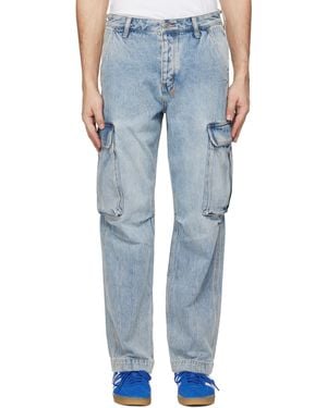 Ksubi Riot Rekon Cargo Trousers - Blue