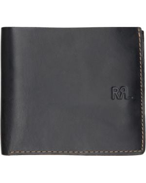 RRL Leather Billfold Wallet - Black