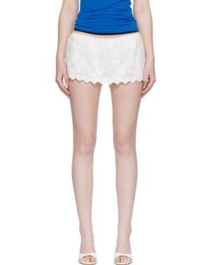 Fruity Booty Broderie Bloomer Skort - Blue