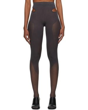 Dion Lee Bodywear Leggings - Black