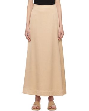 Esse Studios Gilded Maxi Skirt - Natural