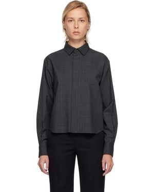 Sacai Glen Check Shirt - Black