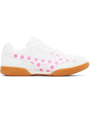 Comme des Garçons Mizuno Edition Polka Dot Over Size Logo Trainers - Black