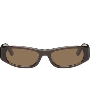 THISTLES 'The Suede' Sunglasses - Brown