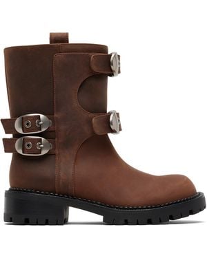 Marc Jacobs 'The Kiki Moto' Boots - Brown