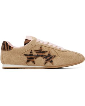 Amiri Zebra Pacific Flat Sneakers - Black