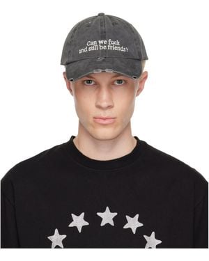 Carne Bollente Ssense Exclusive 'Still Be Friends? Cap - Gray