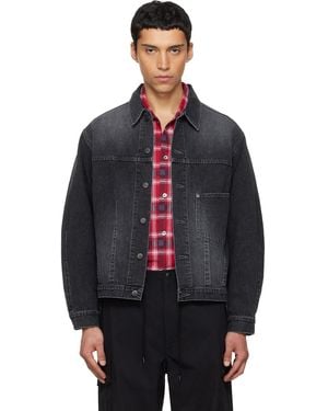 Needles Darts Bottom Denim Jacket - Blue