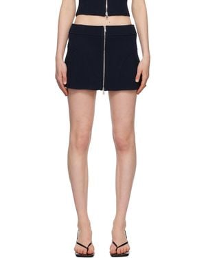 KHAITE The Keene Skirt - Blue