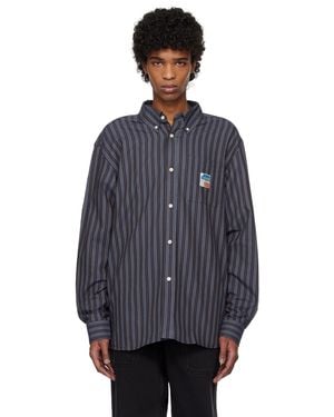 Palmes Deuce Oxford Shirt - Blue