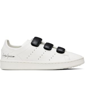 Y-3 Stan Smith Hook-And-Loop Trainers - Black