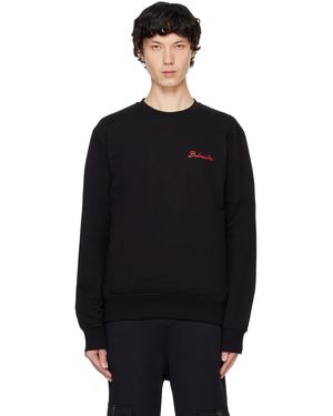 Balmain Kiss プリント スウェットシャツ - ブラック