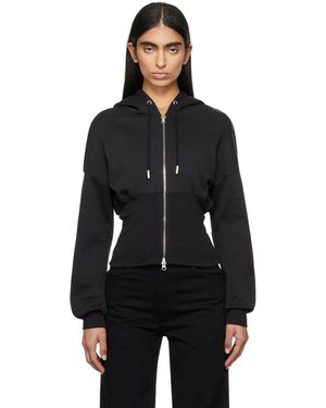 Eckhaus Latta Snatched Hoodie - Black