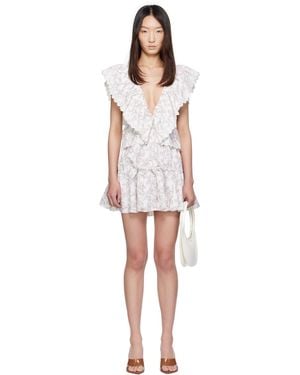 Coperni Twisted Princess Minidress - Black