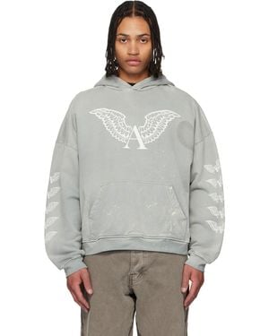 ALEXANDER DIGENOVA Logo Hoodie - Grey