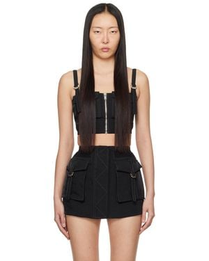 Dion Lee Aviator Camisole - Black