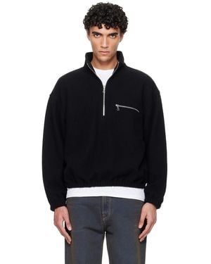 Rier Fleece Jumper - Black