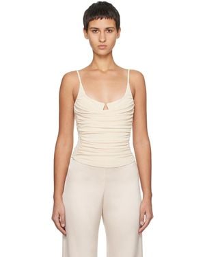 Paris Georgia Basics オフホワイト Otto キャミソール - ナチュラル