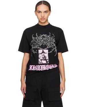 ONLINE CERAMICS Dilara Findikoglu Edition 'ride Or Die' T-shirt - Black