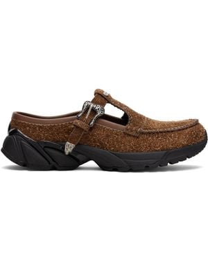 ANDERSSON BELL Mary Jane Mule Loafers - Black